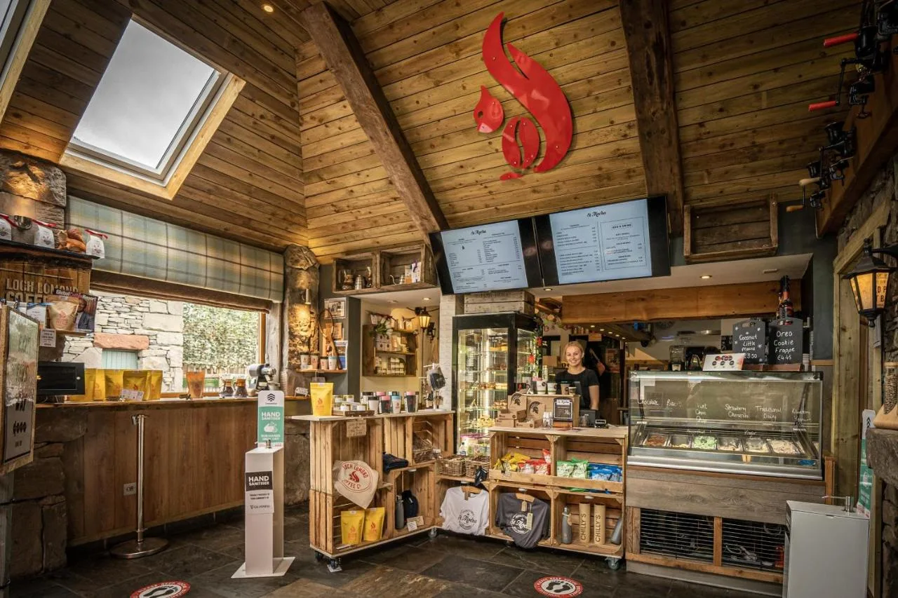 Café and shop